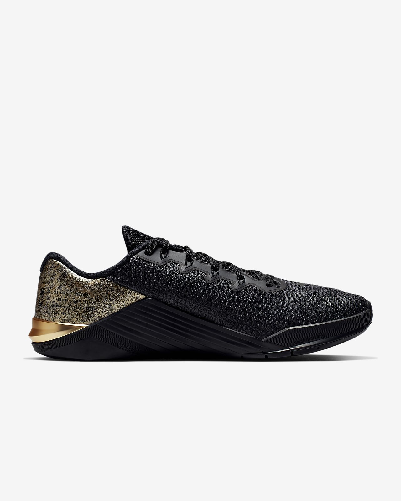 Nike Metcon 5 Black x Gold edzőcipő. Nike HU Nike Metcon.