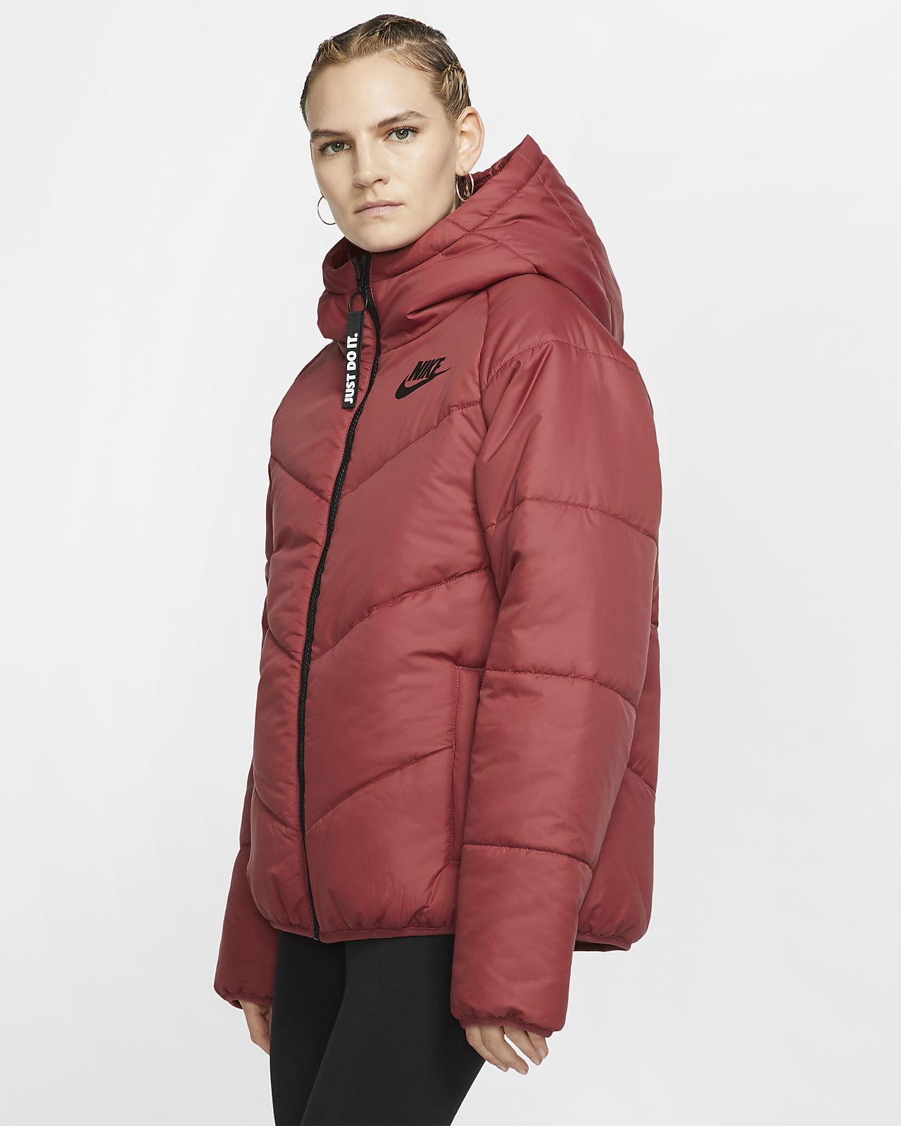 nike sportswear down fill windrunner hooded rus