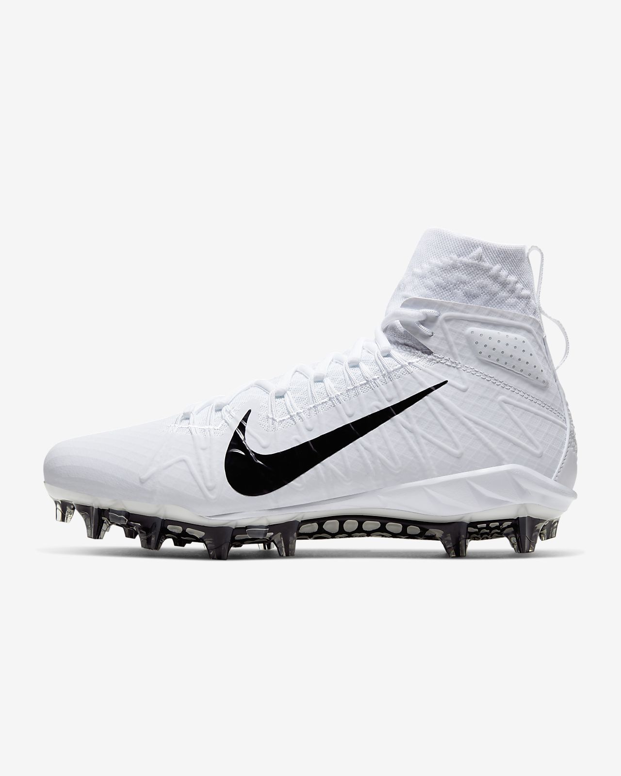 nike alpha huarache 7 elite prm mid lacrosse cleats