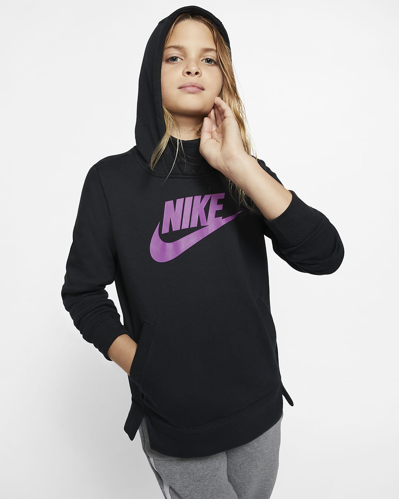 nike pullover hoodie girls