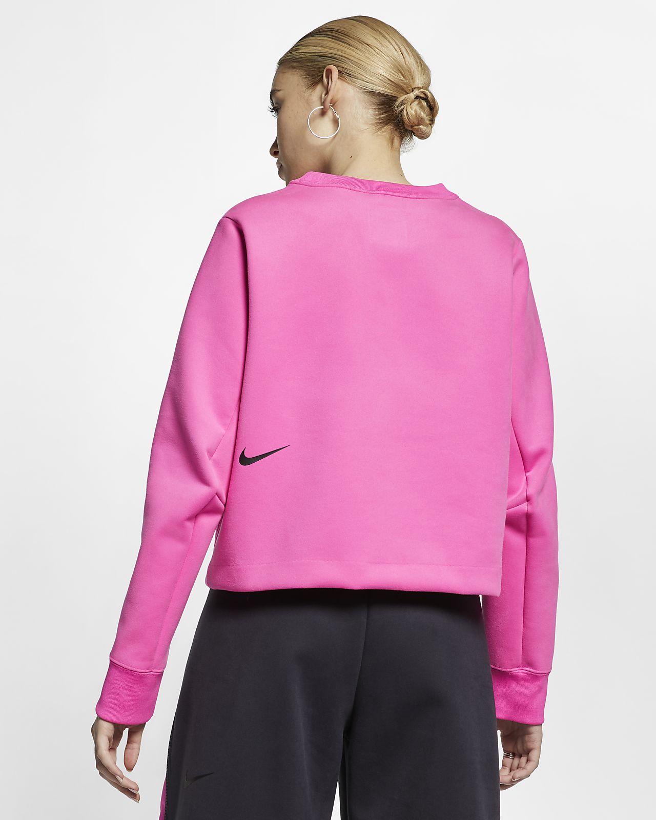 nike sportswear tech fleece women's crew