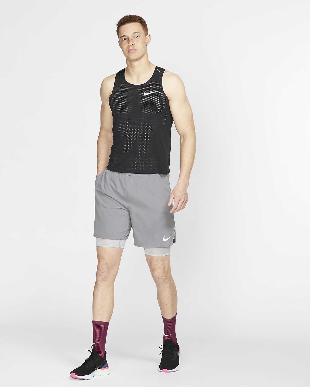 nike men's summer aeroswift tank