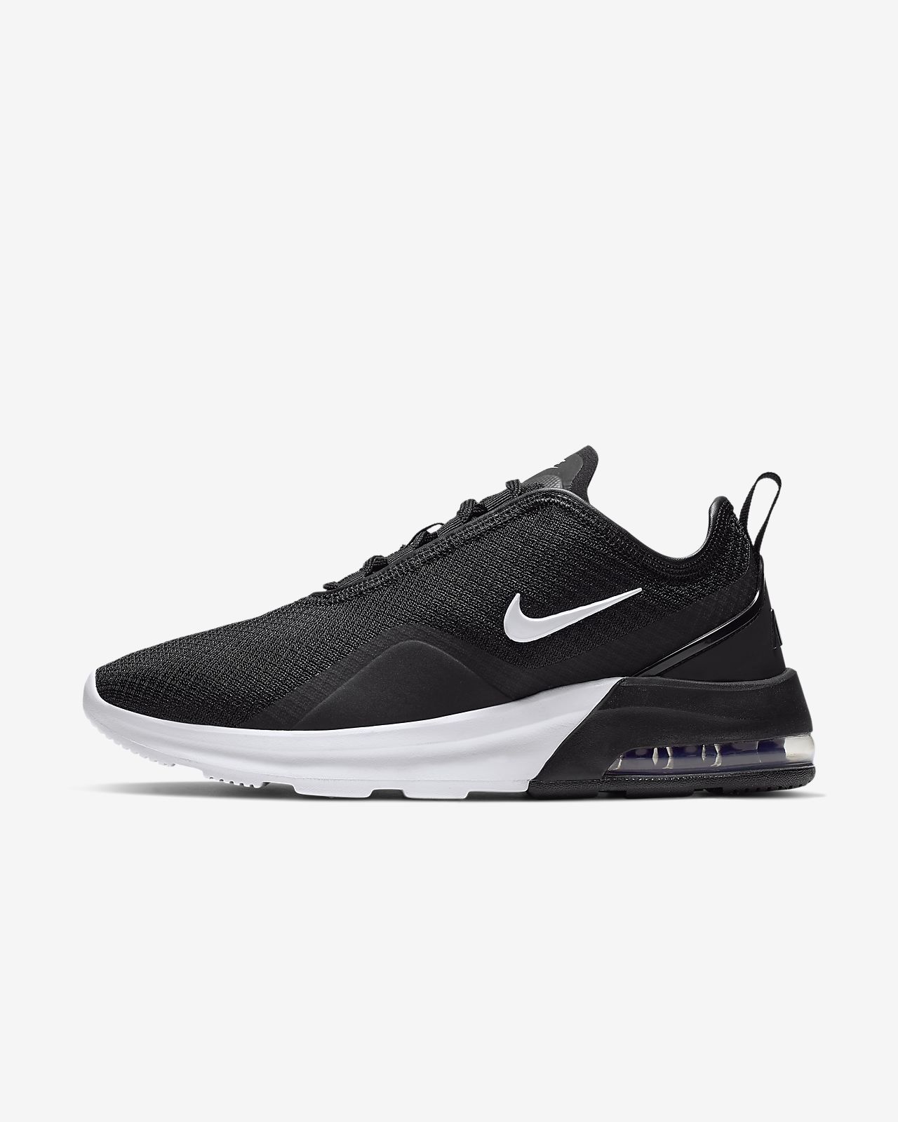 nike air max motion 2 women's black white rose
