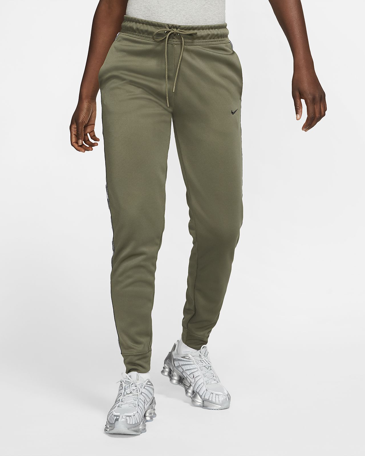 nike khaki joggers womens