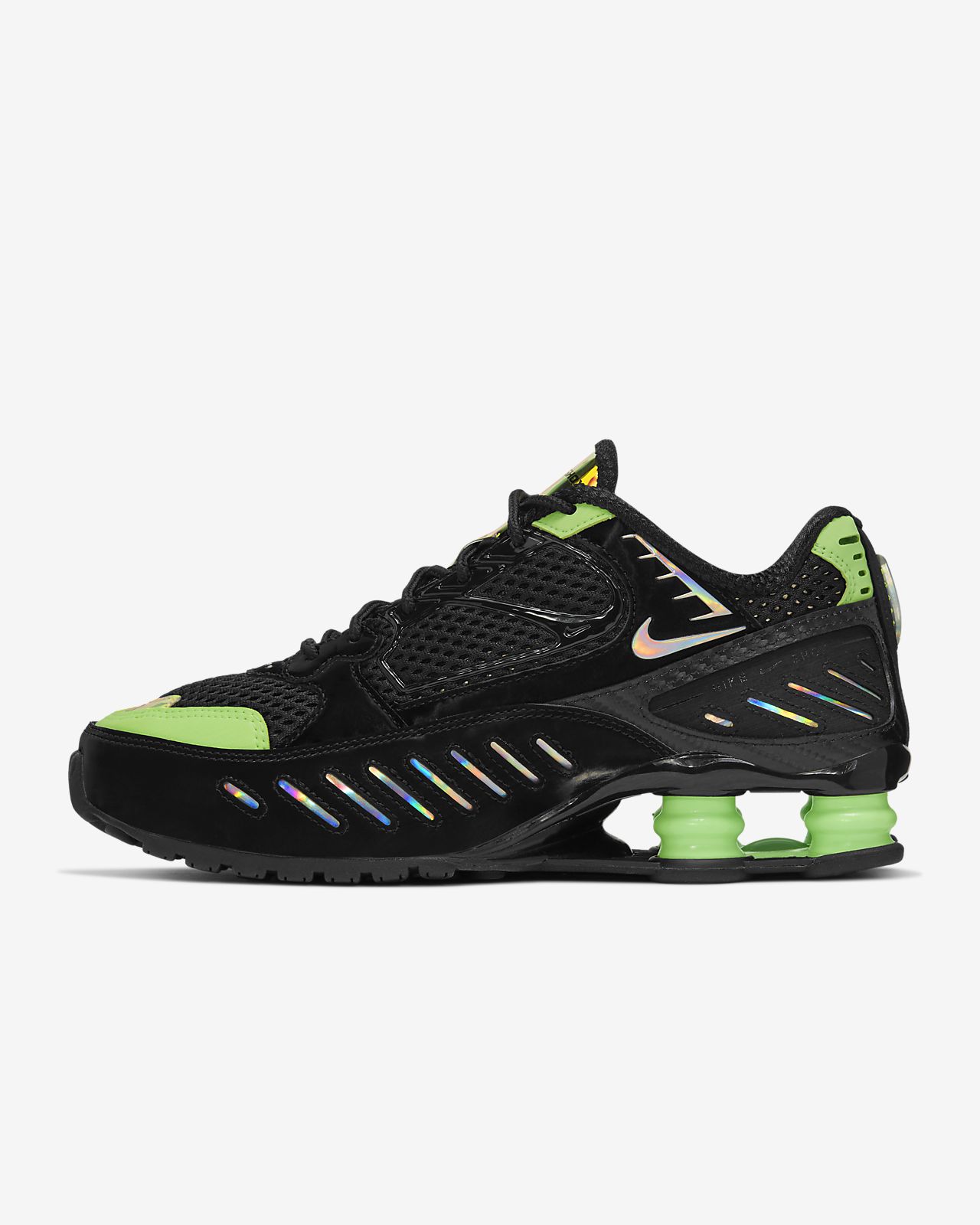 nike shox r4 femme verte