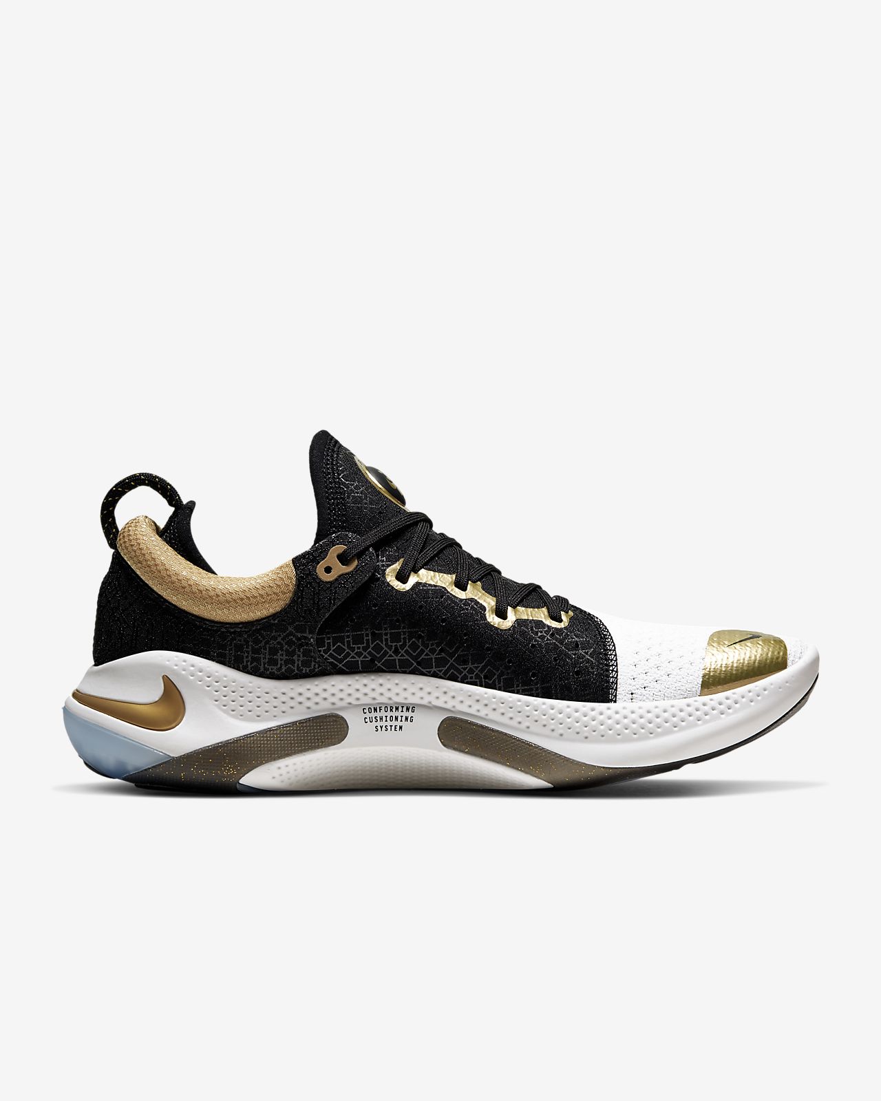 nike free rn flyknit bambino oro