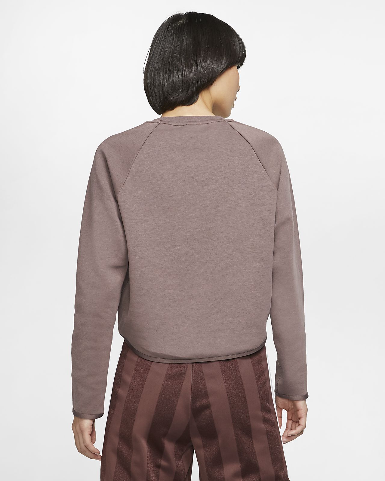 nike sportswear tech fleece women's crew