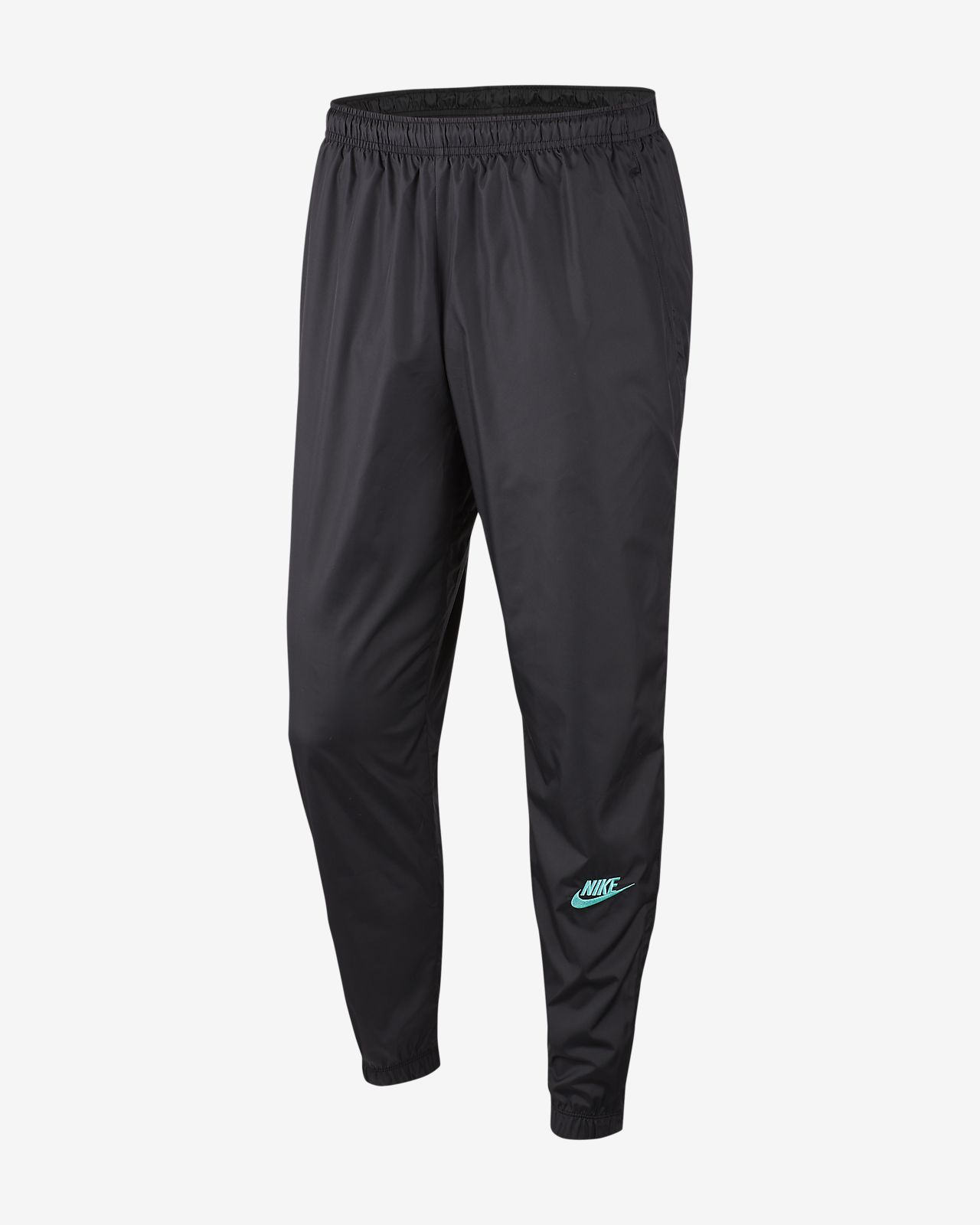 mens nike black tracksuit bottoms