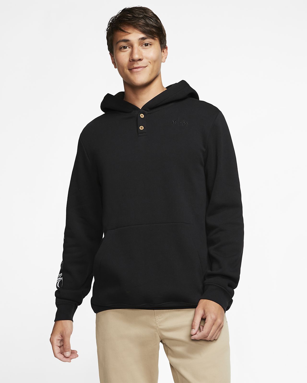 nike fleece top mens