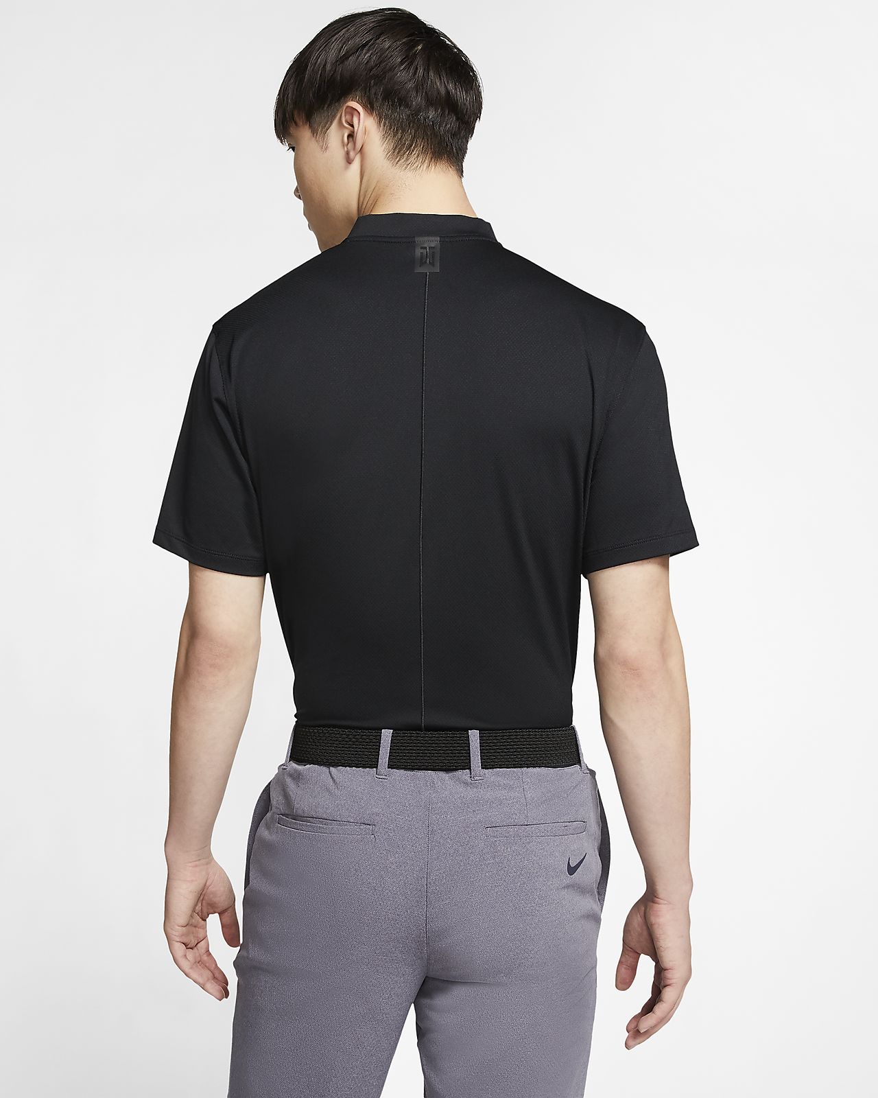 Buy > tiger woods collarless golf shirt > in stock