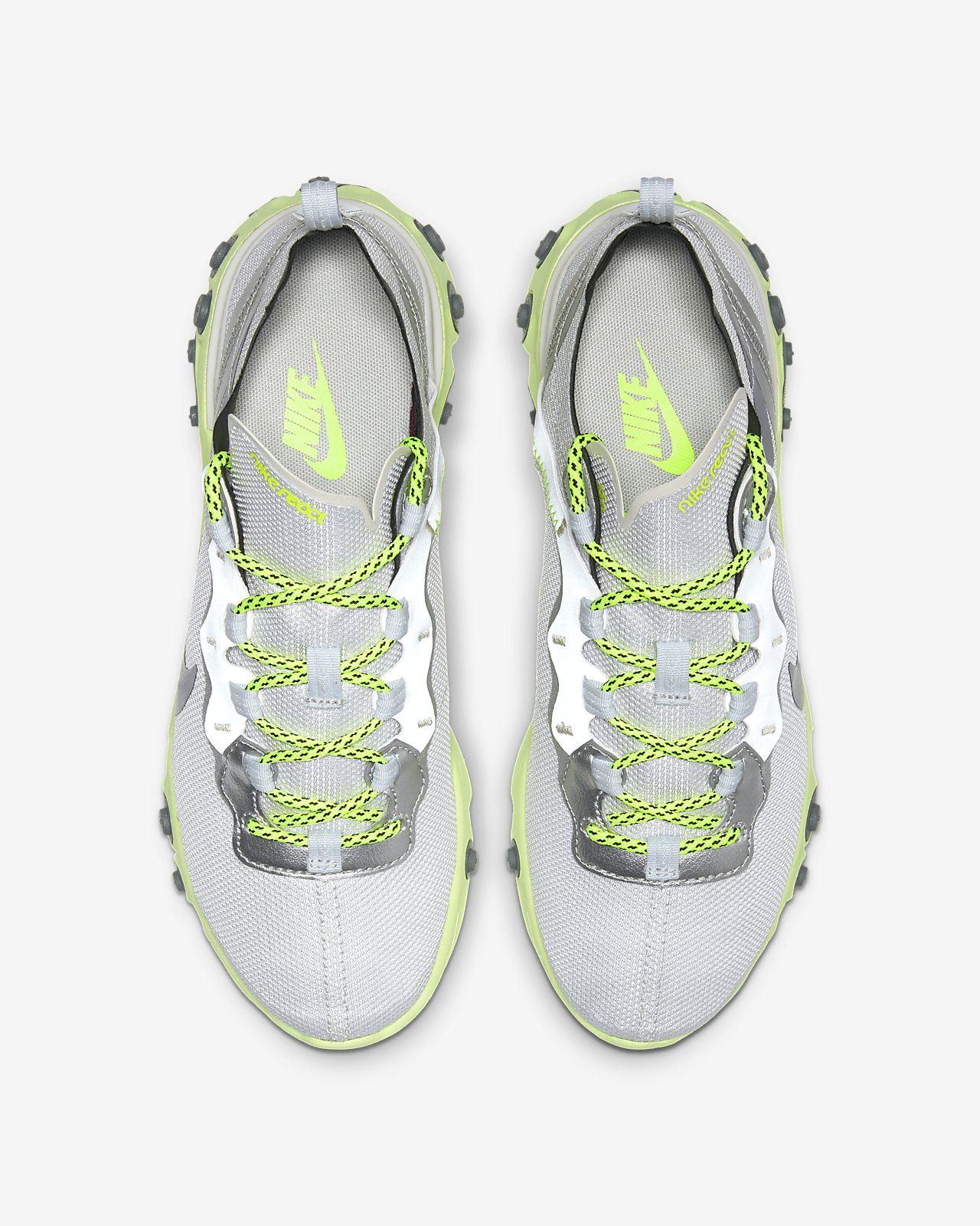 nike react element bianche con brillantini