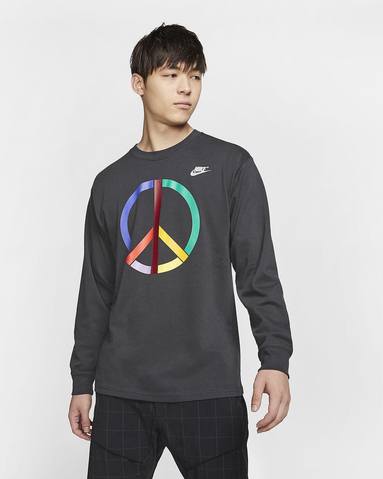 nike loose fit long sleeve shirts