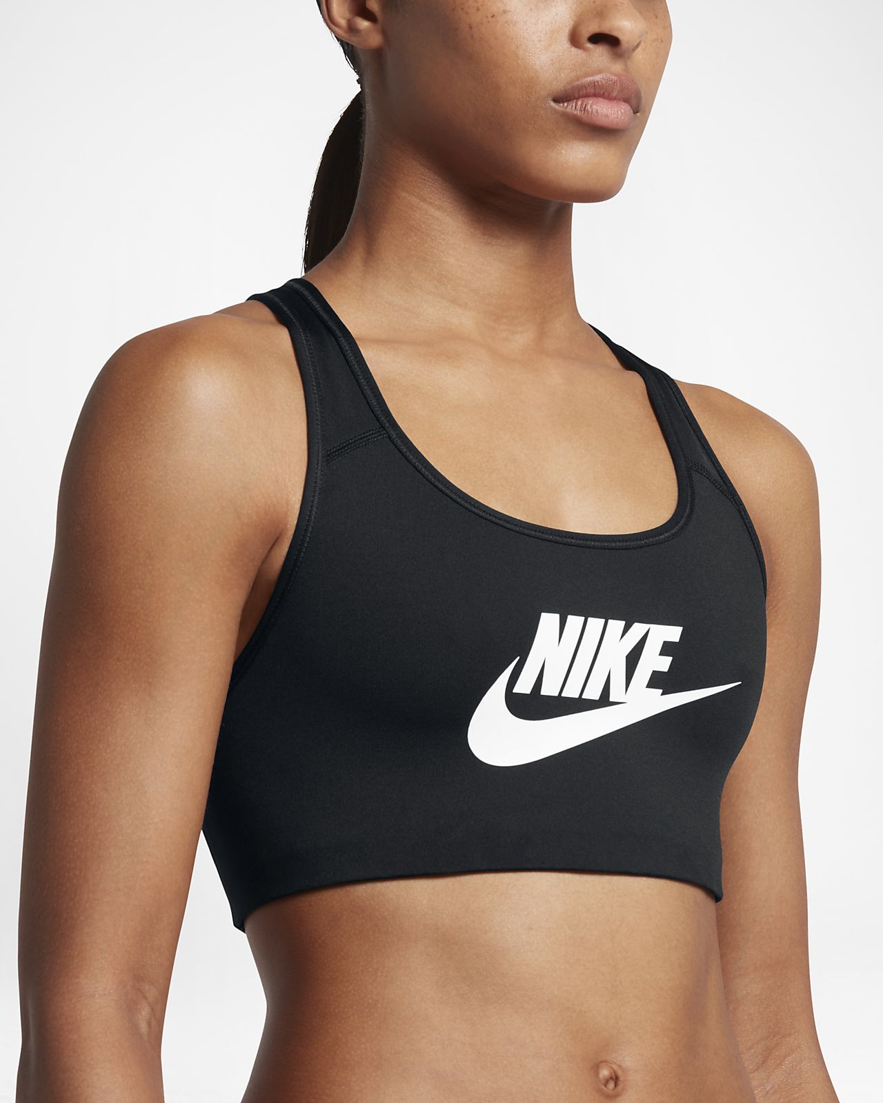 nike swoosh futura sports bra