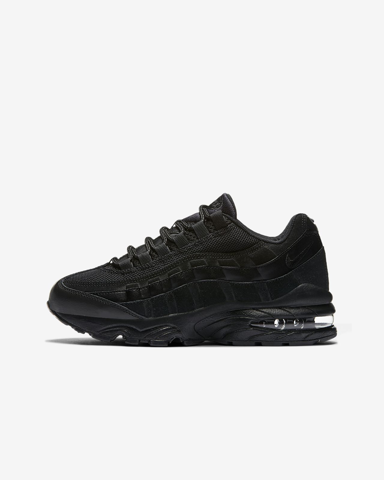 all black air max for kids