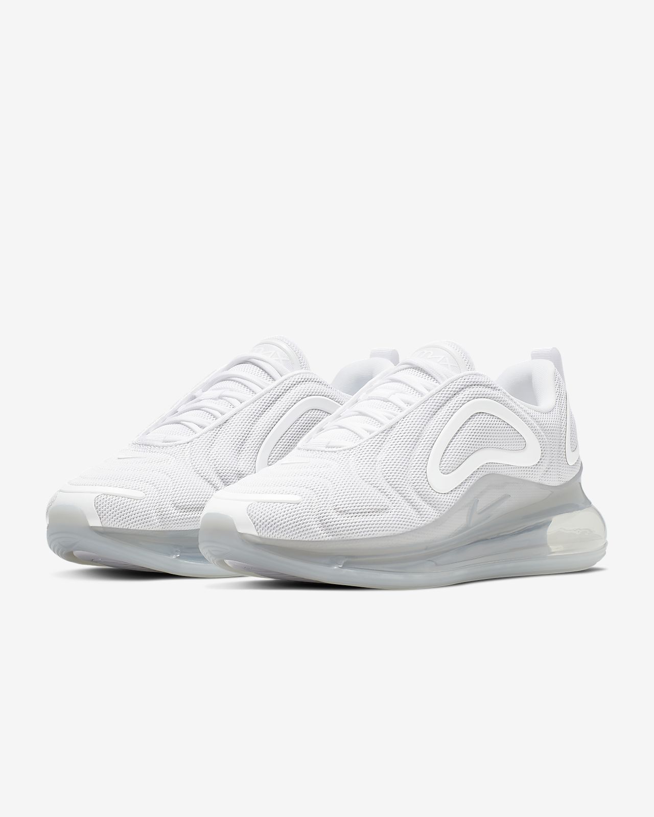 all white 'air max 720 womens