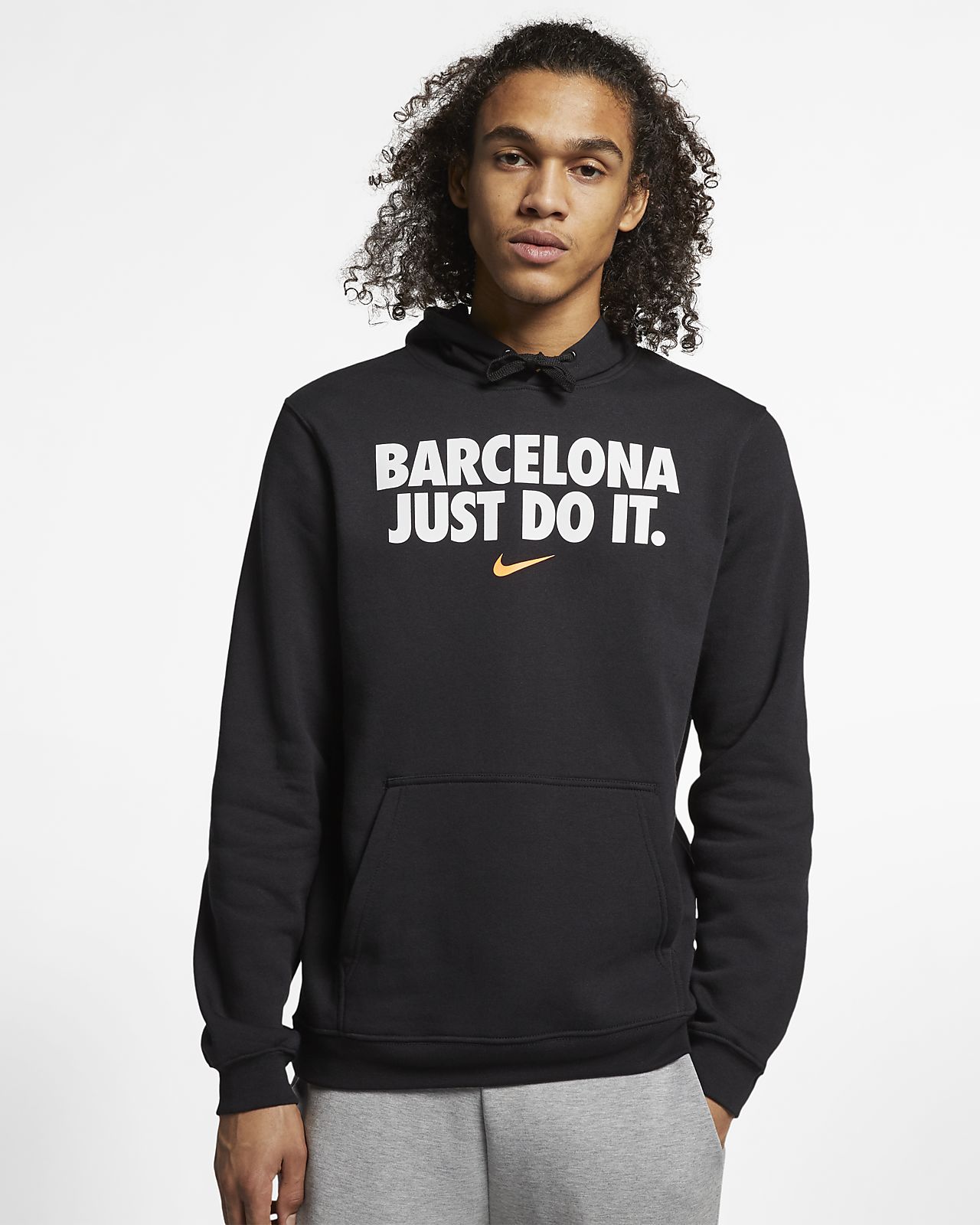 nike just do it pullover hoodie