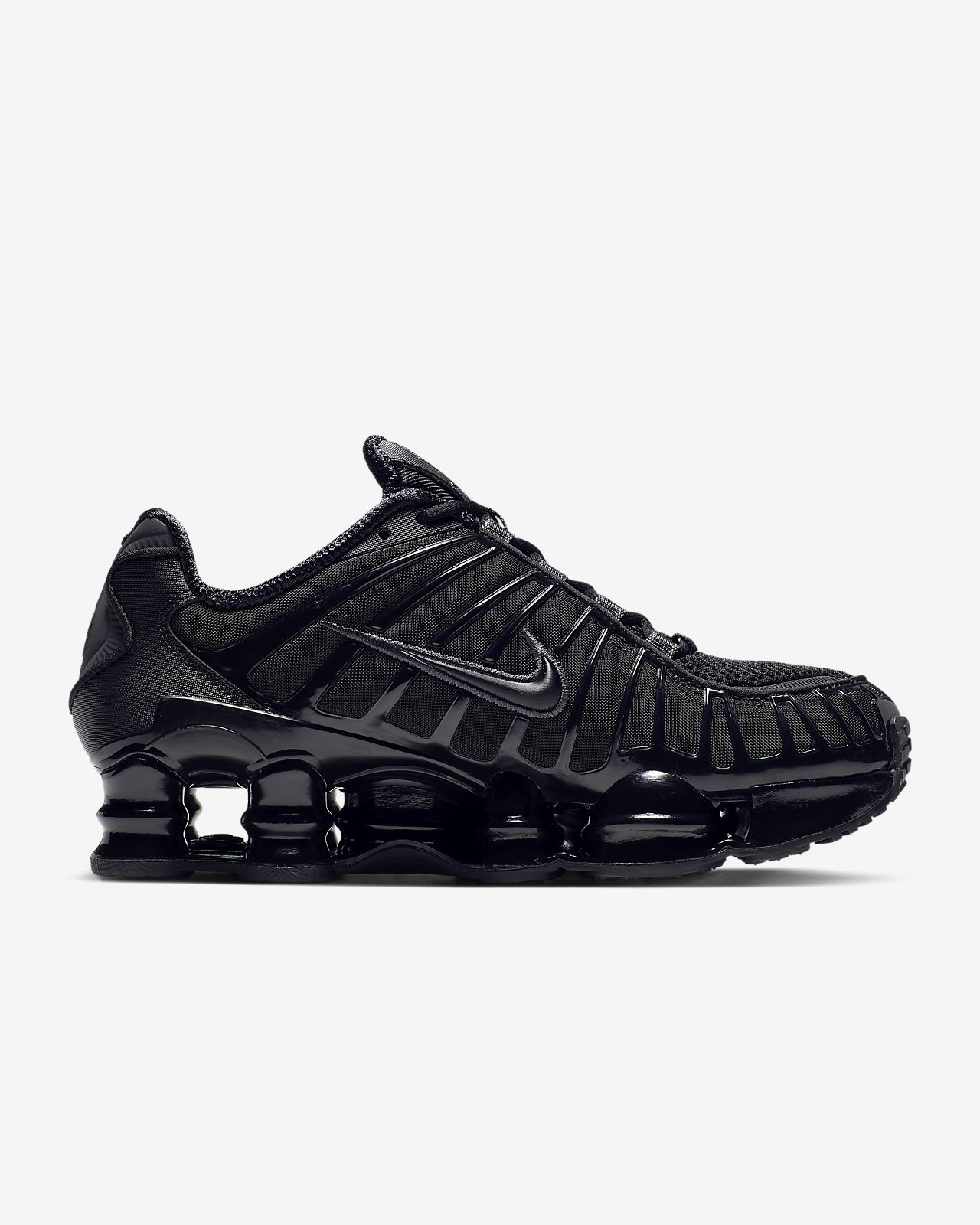 nike shox black tl