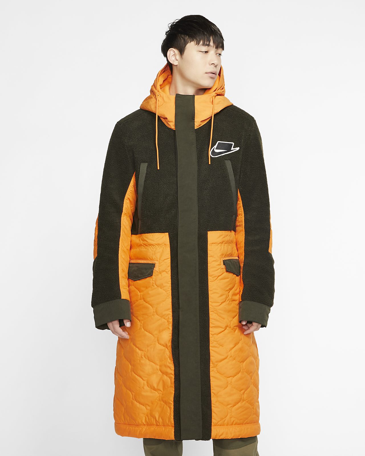 nike team parka