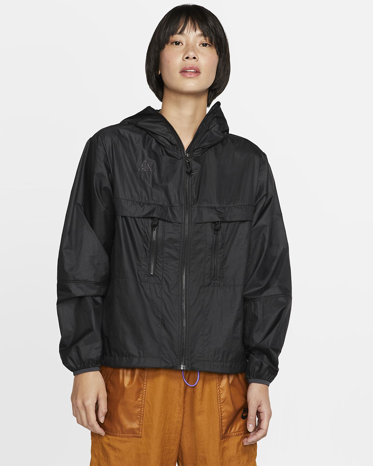 nike hooded jacket women's