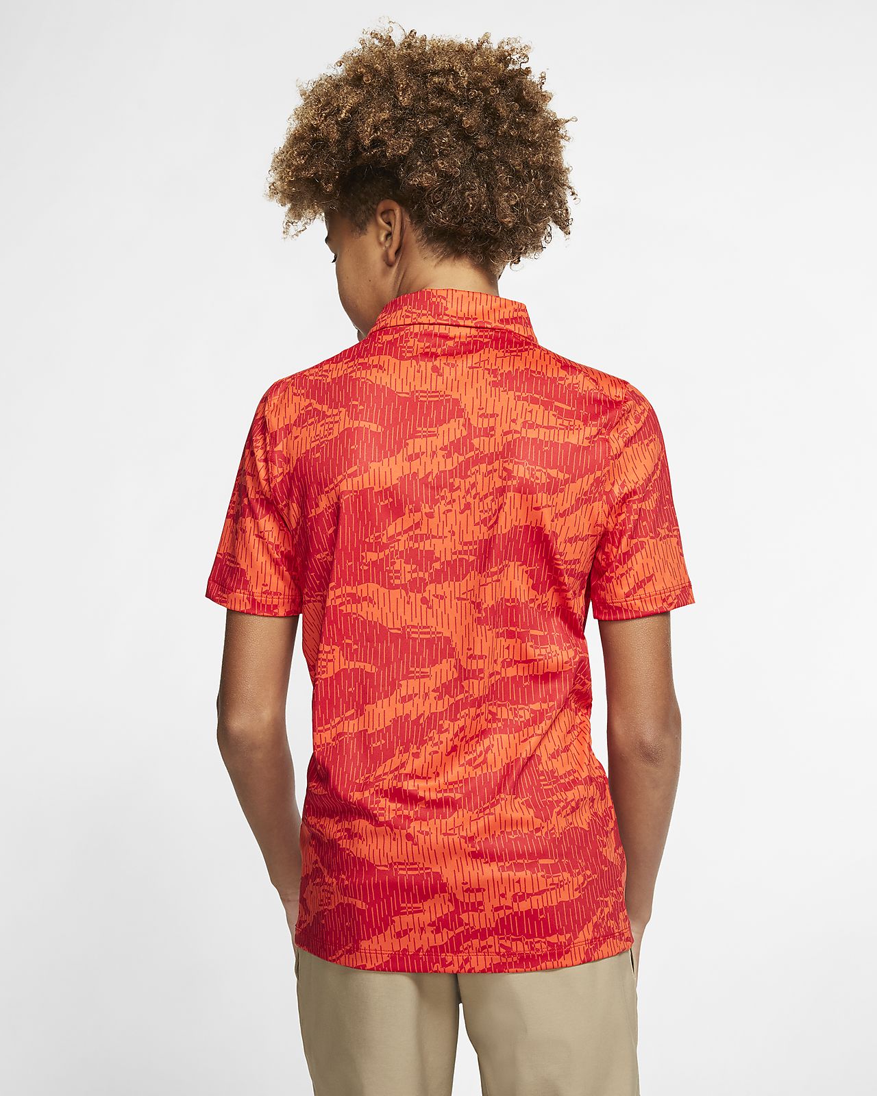 polo nike bambino rosso