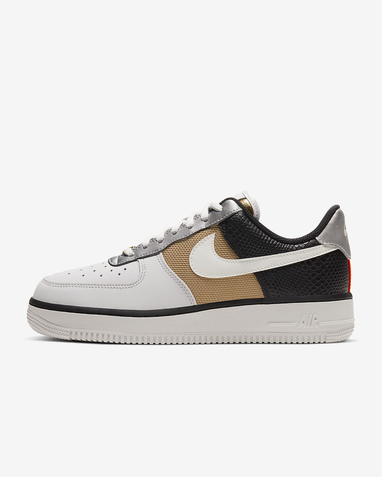 nike air force 1 in grey