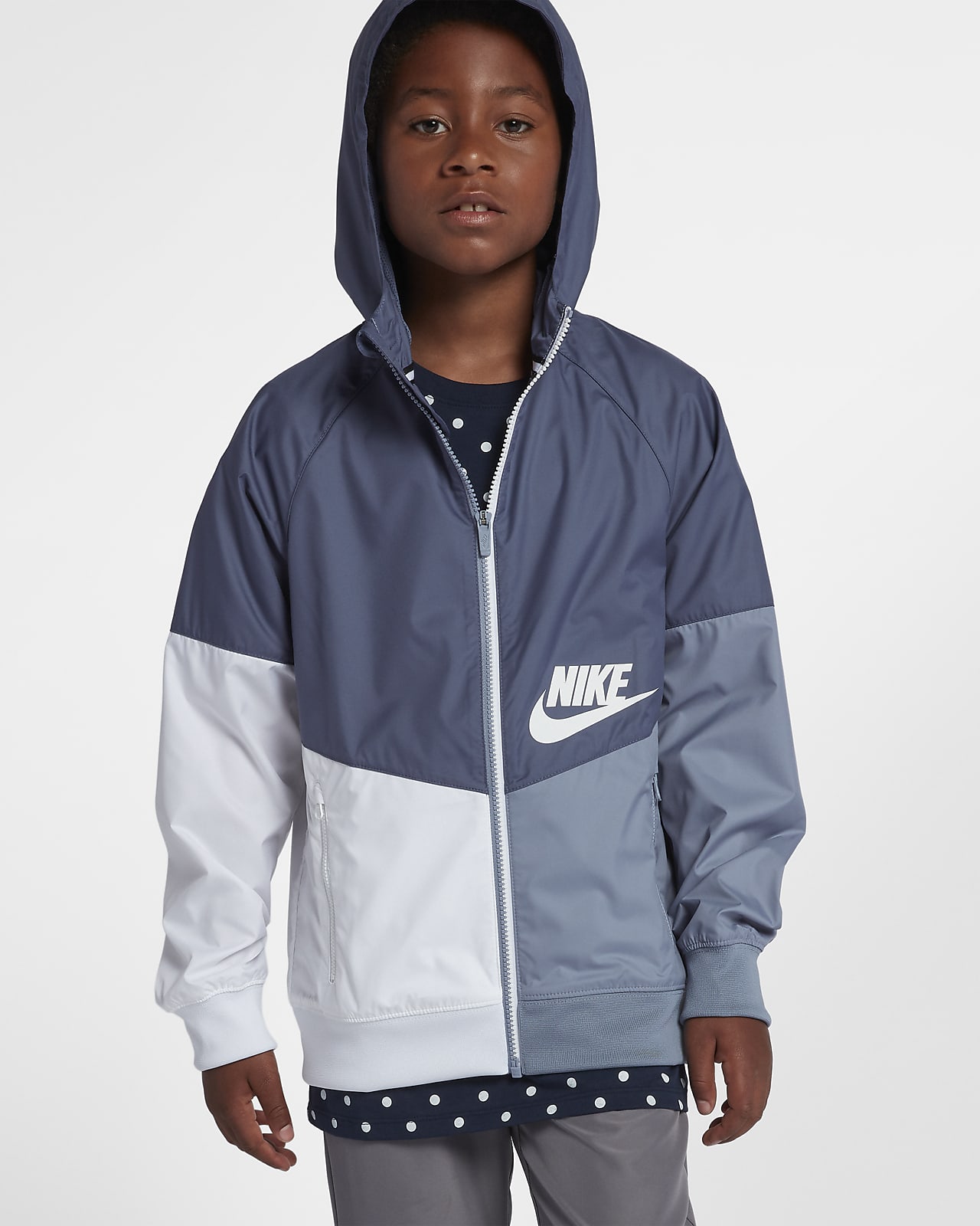 Nike Sportswear Windrunner Older Kids' (Boys') Full-Zip Hoodie
