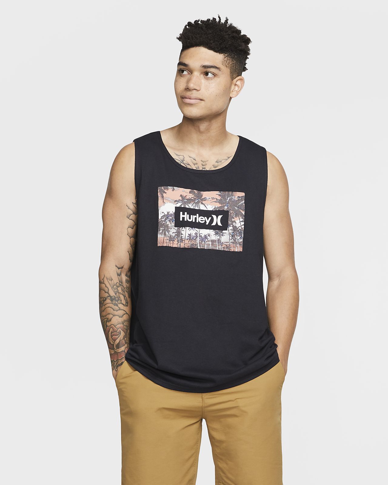 hurley dri fit tank top mens