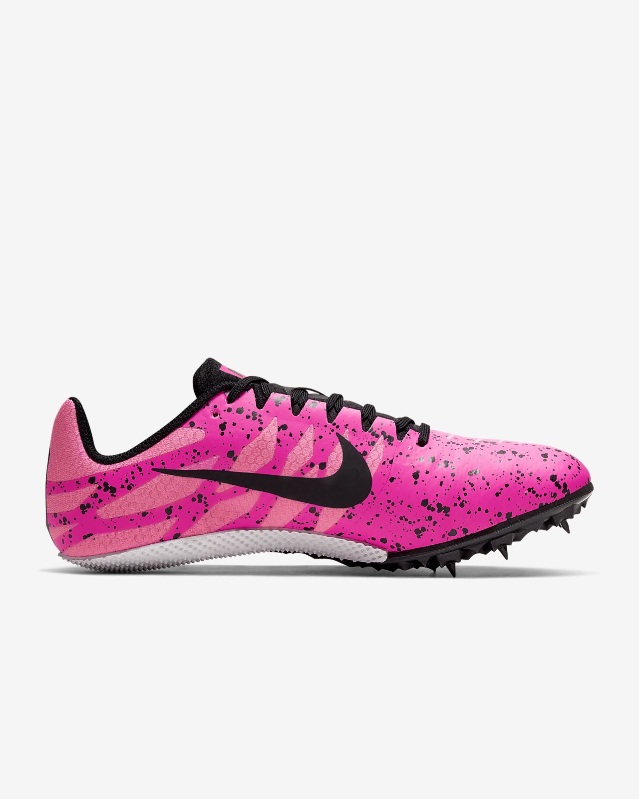 pink nike track spikes