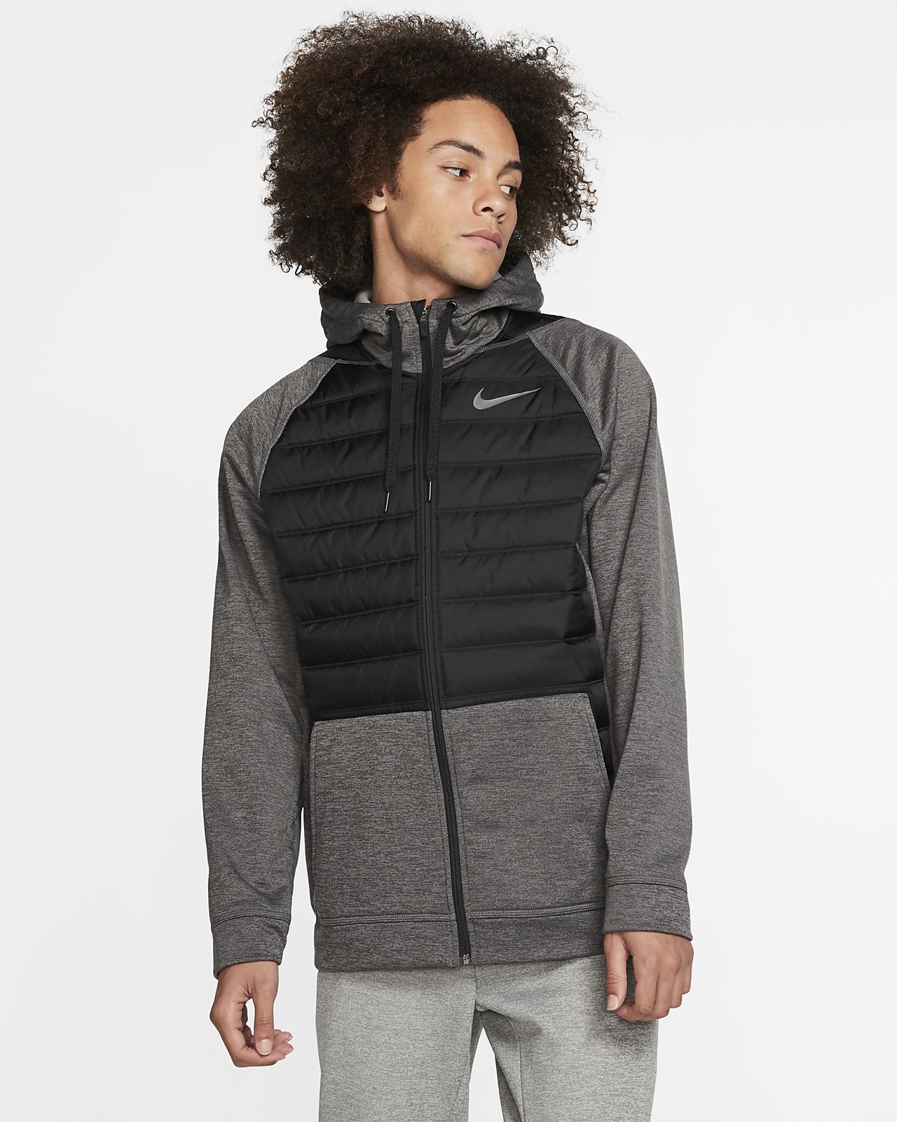 nike men's winterized therma full zip jacket
