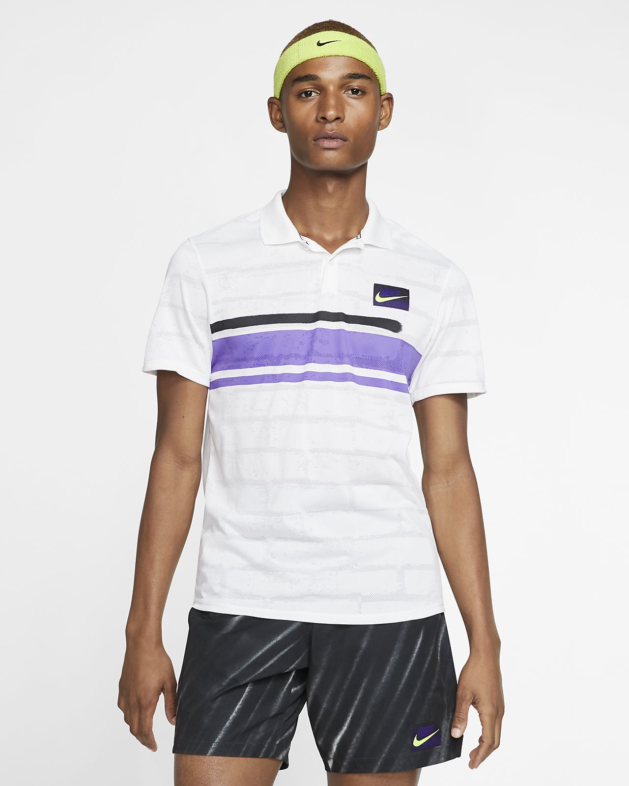 nike court advantage tennis polo