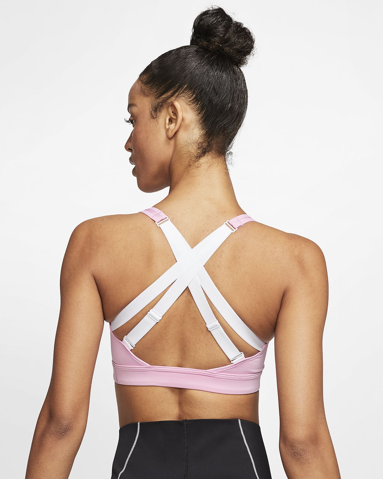 strappy nike sports bra