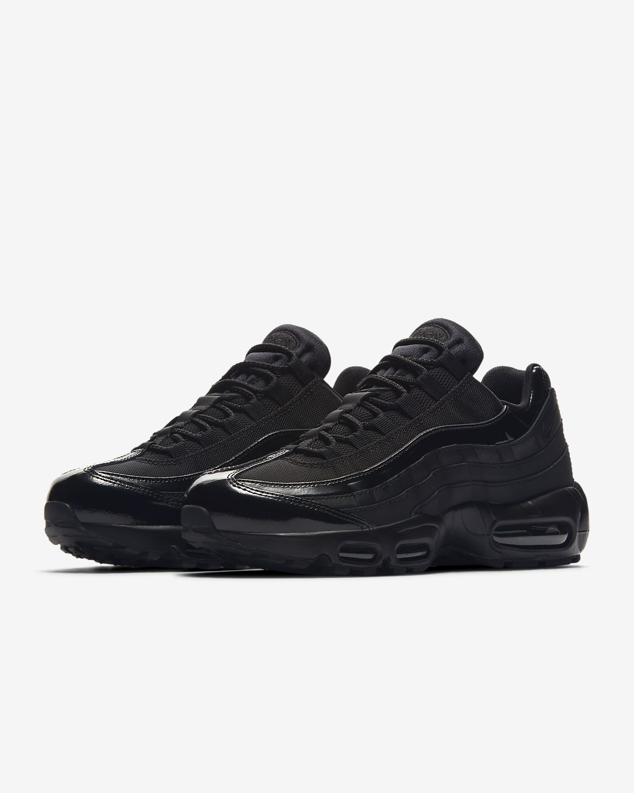 nike air max 95s black