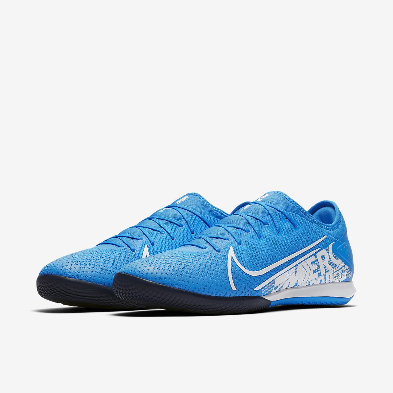 Nike Men's 'Vapor 13 Pro TF Soccer Shoes Blue Hero White.