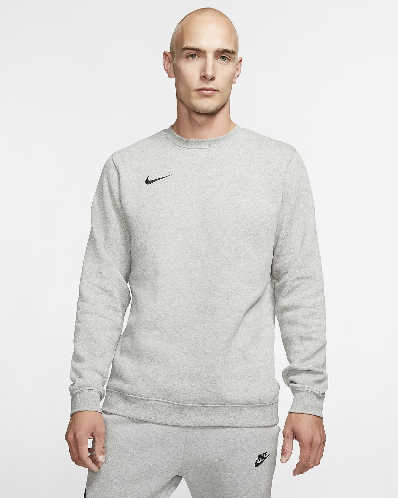 men's nike club fleece crew