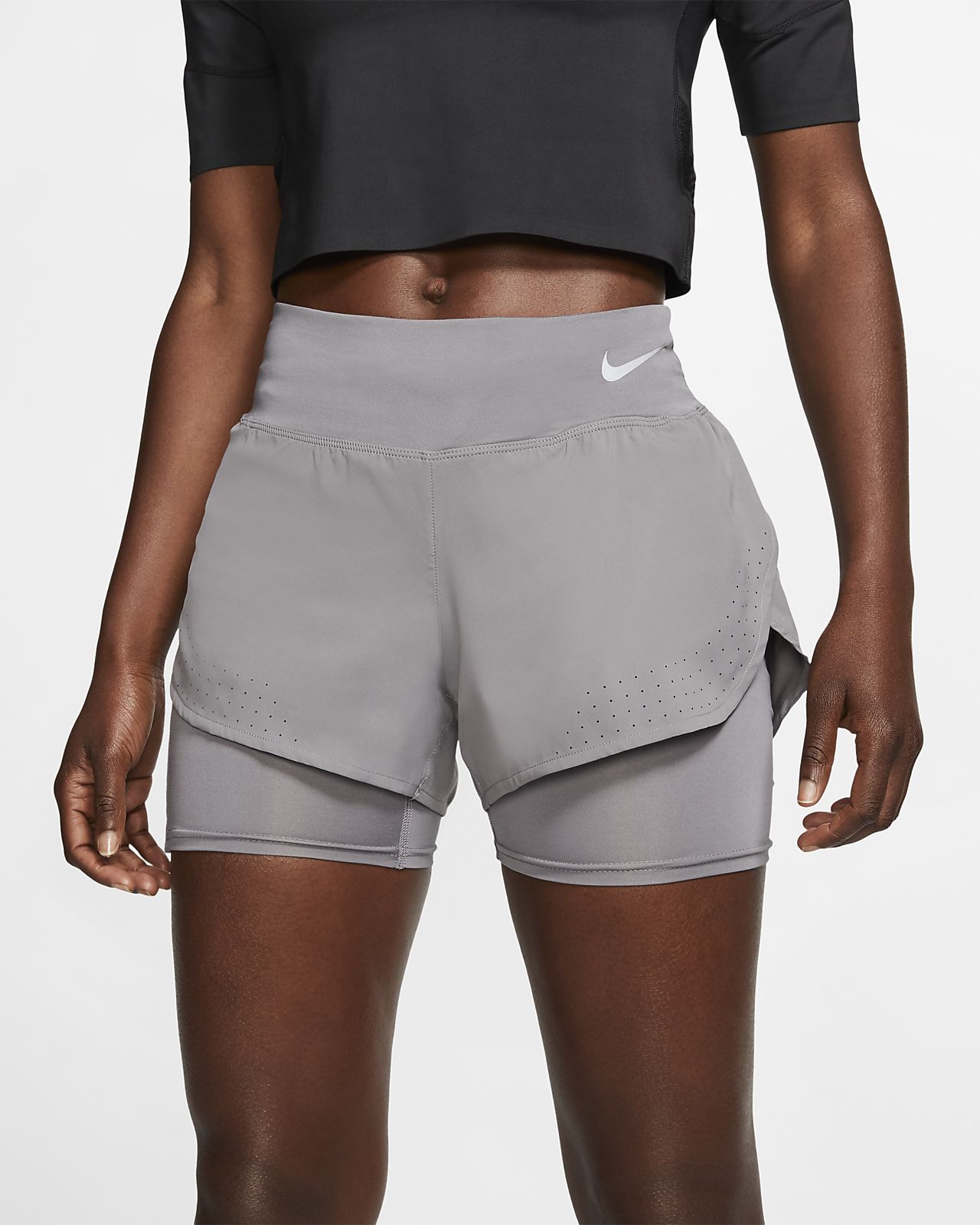 nike running eclipse 2 in 1 shorts