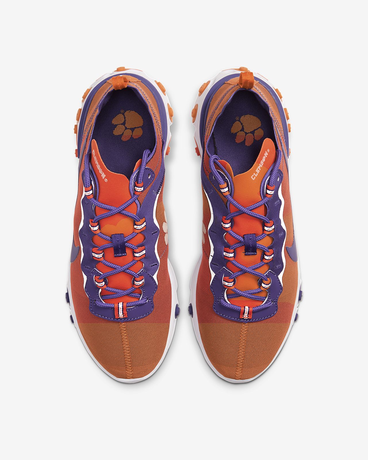 clemson orange nike shoes