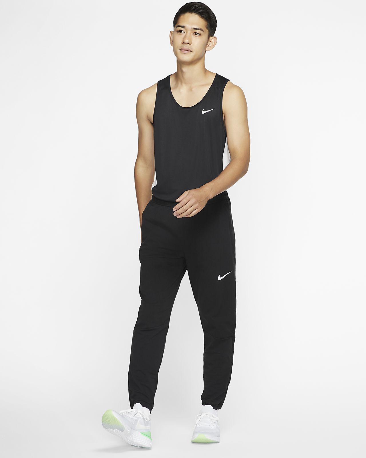 nike men's therma essential running pants