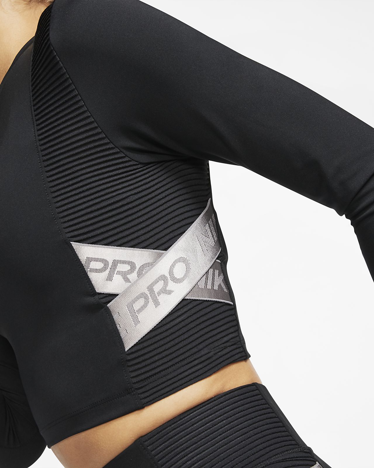 nike criss cross crop top