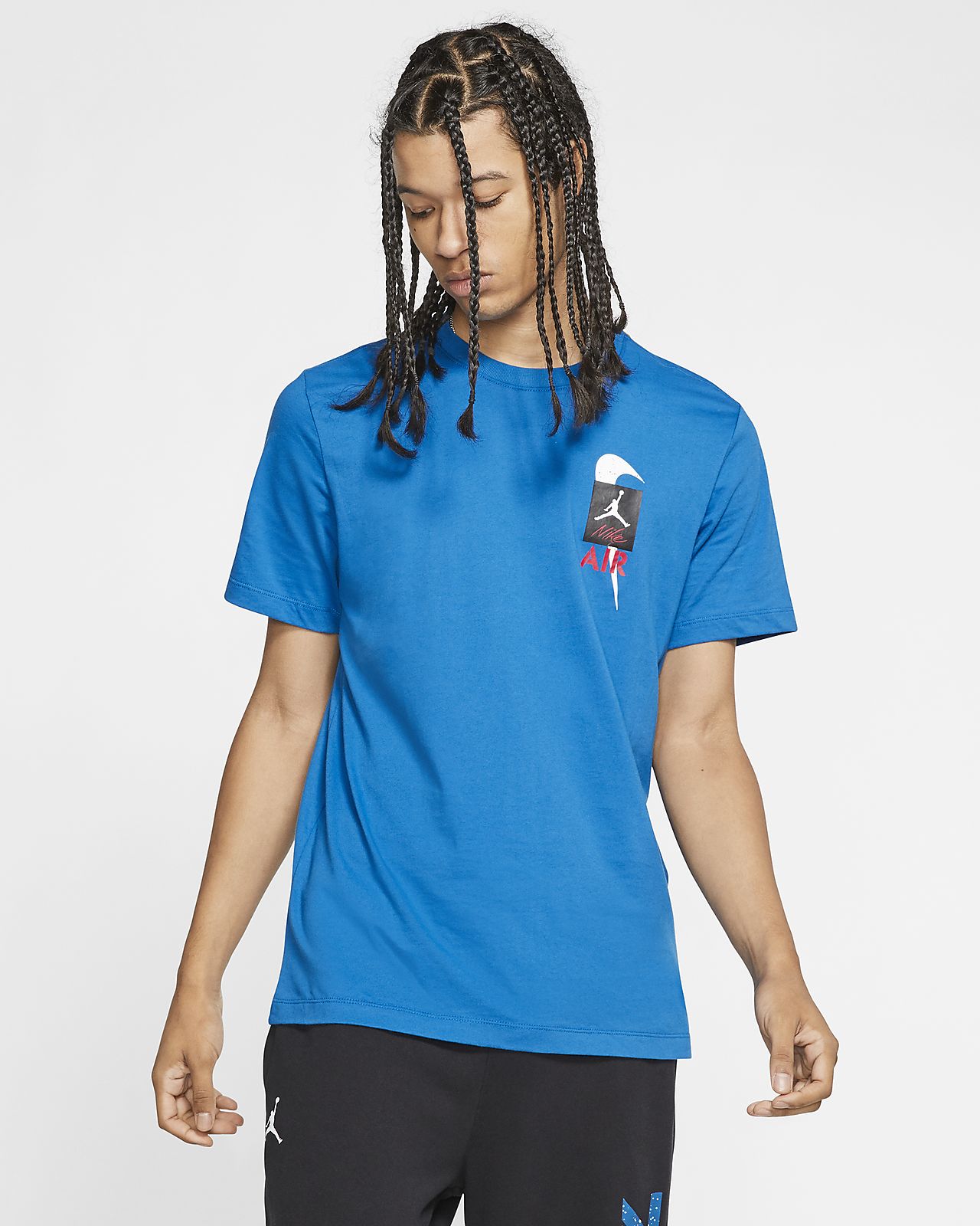 jordan t shirt blue