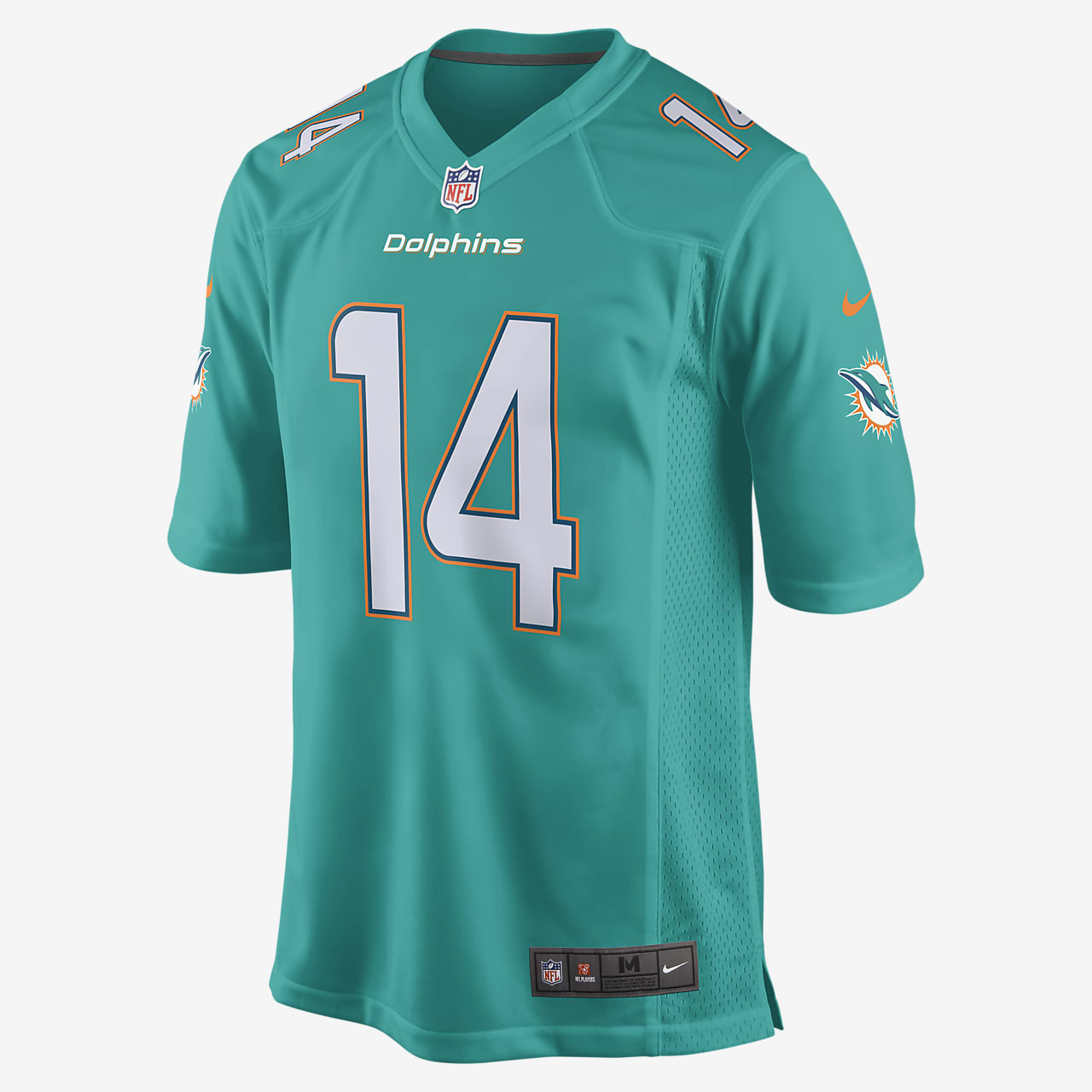 NFL Miami Dolphins (Jarvis Landry) Men's American Football Home Game Jersey