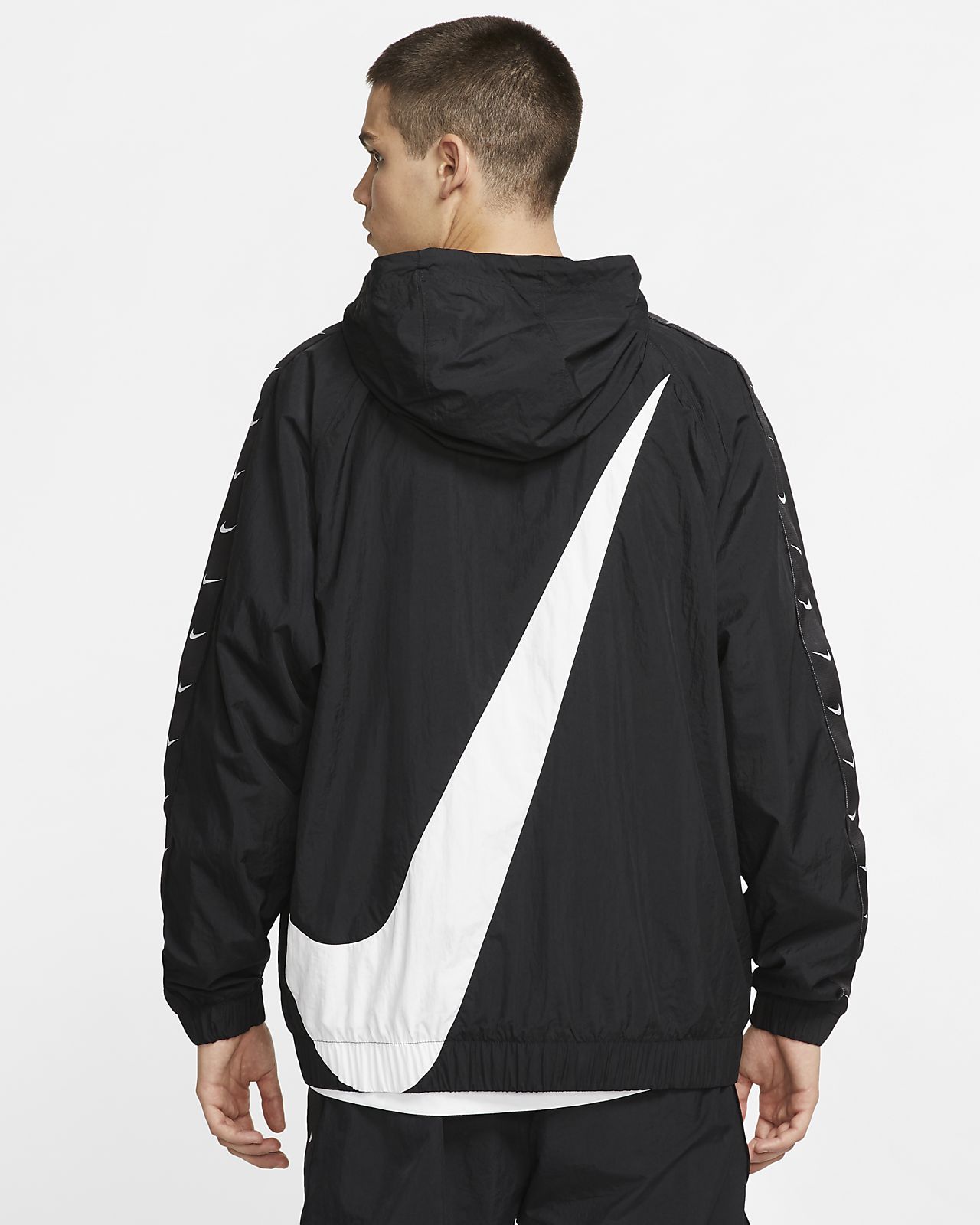 nike parka swoosh