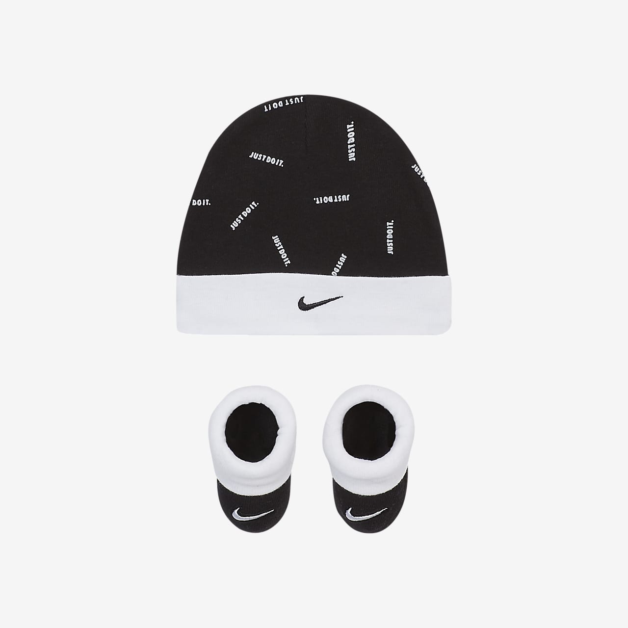 Conjunto de dos piezas de gorro y de bebé Nike. Nike.com