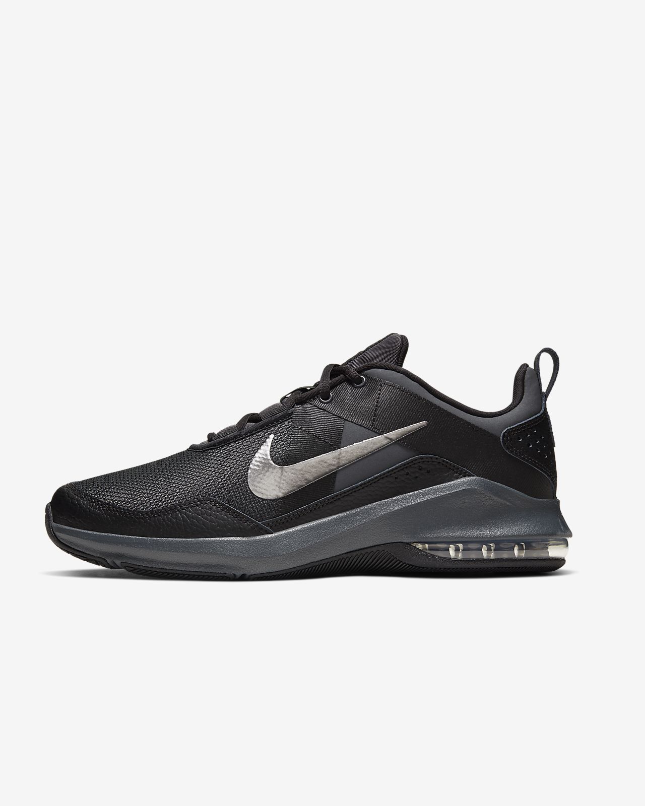 men's nike black and white trainers