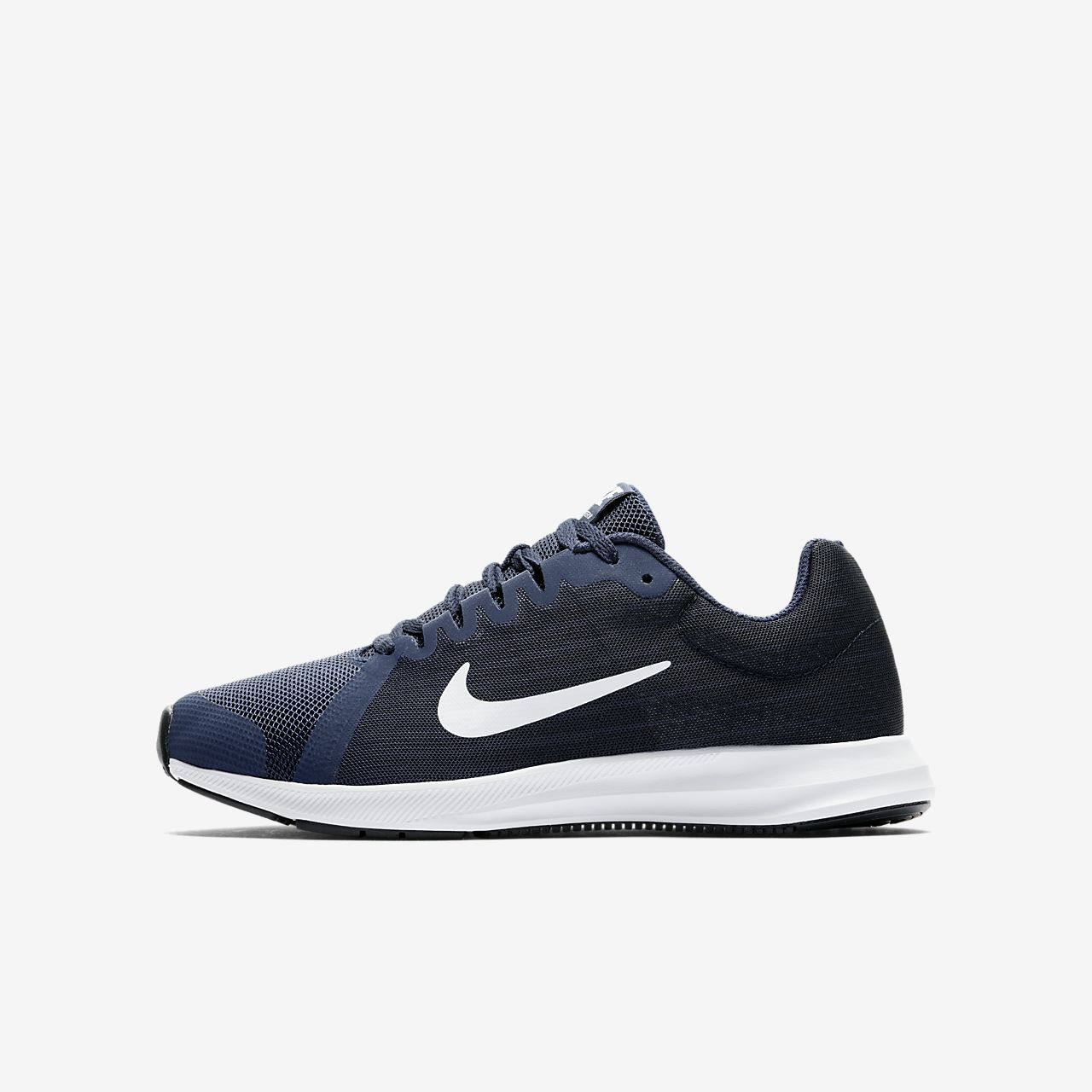 nike men's black downshifter 8 running shoes