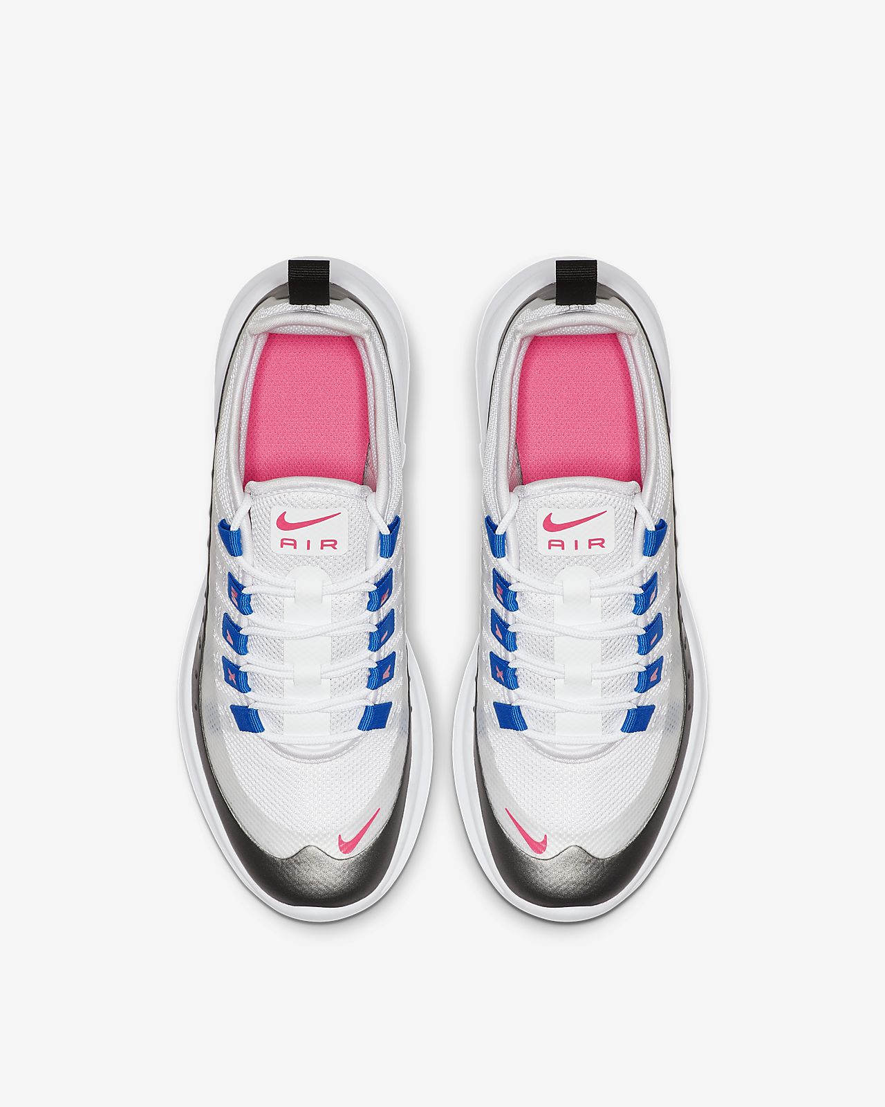nike pale pink air max axis trainers