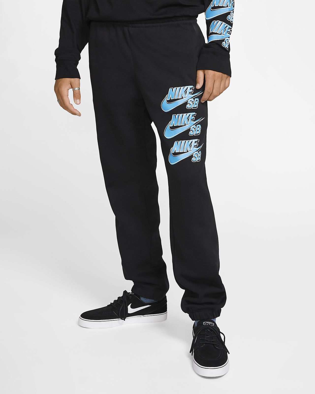 Nike SB Icon Men's Fleece Skate Trousers. Nike FI