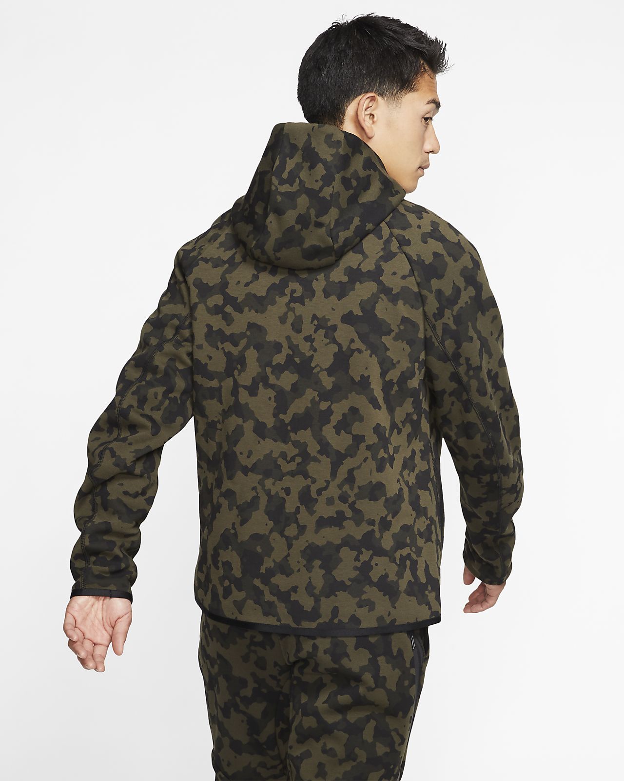 Felpa Con Cappuccio E Zip A Tutta Lunghezza Nike Sportswear Uomo Olive Felpa Con Cappuccio E Zip A Tutta Lunghezza Nike Sportswear Uomo Olive