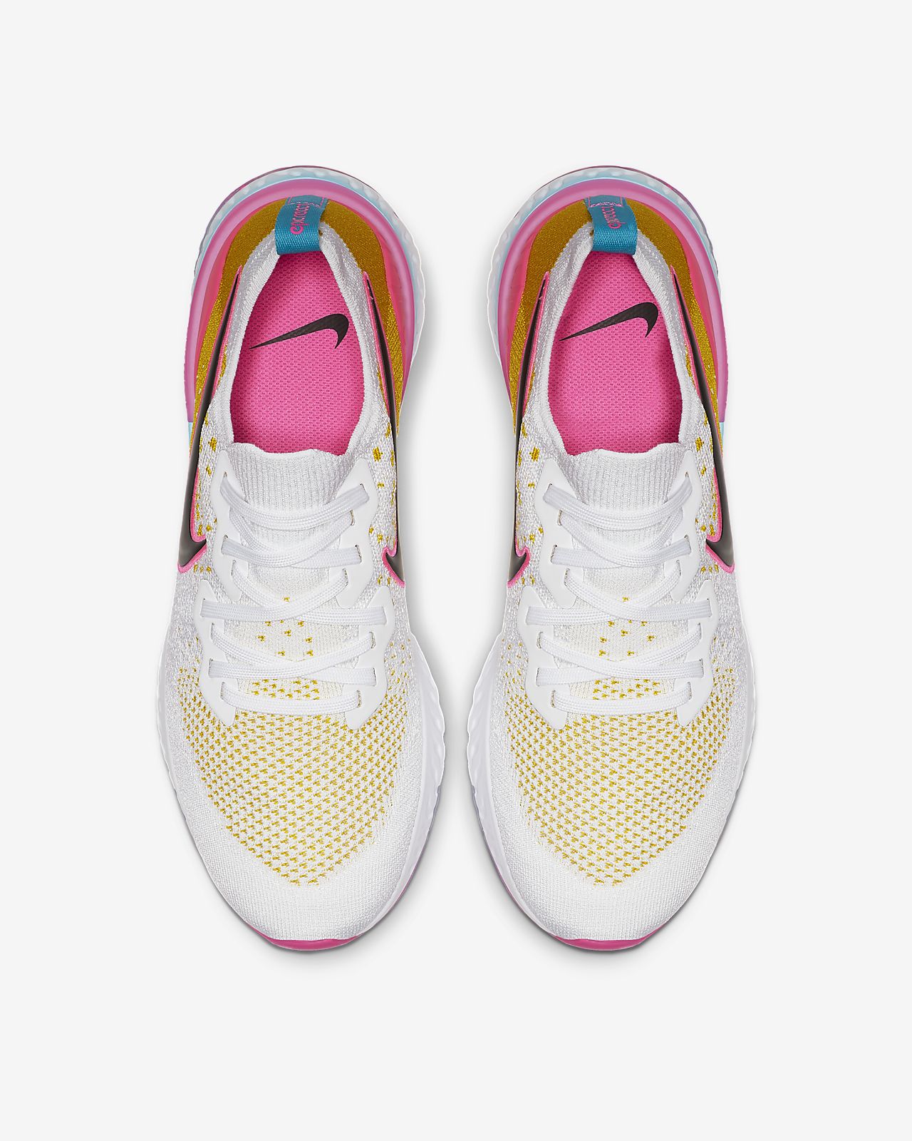 nike epic react flyknit yellow