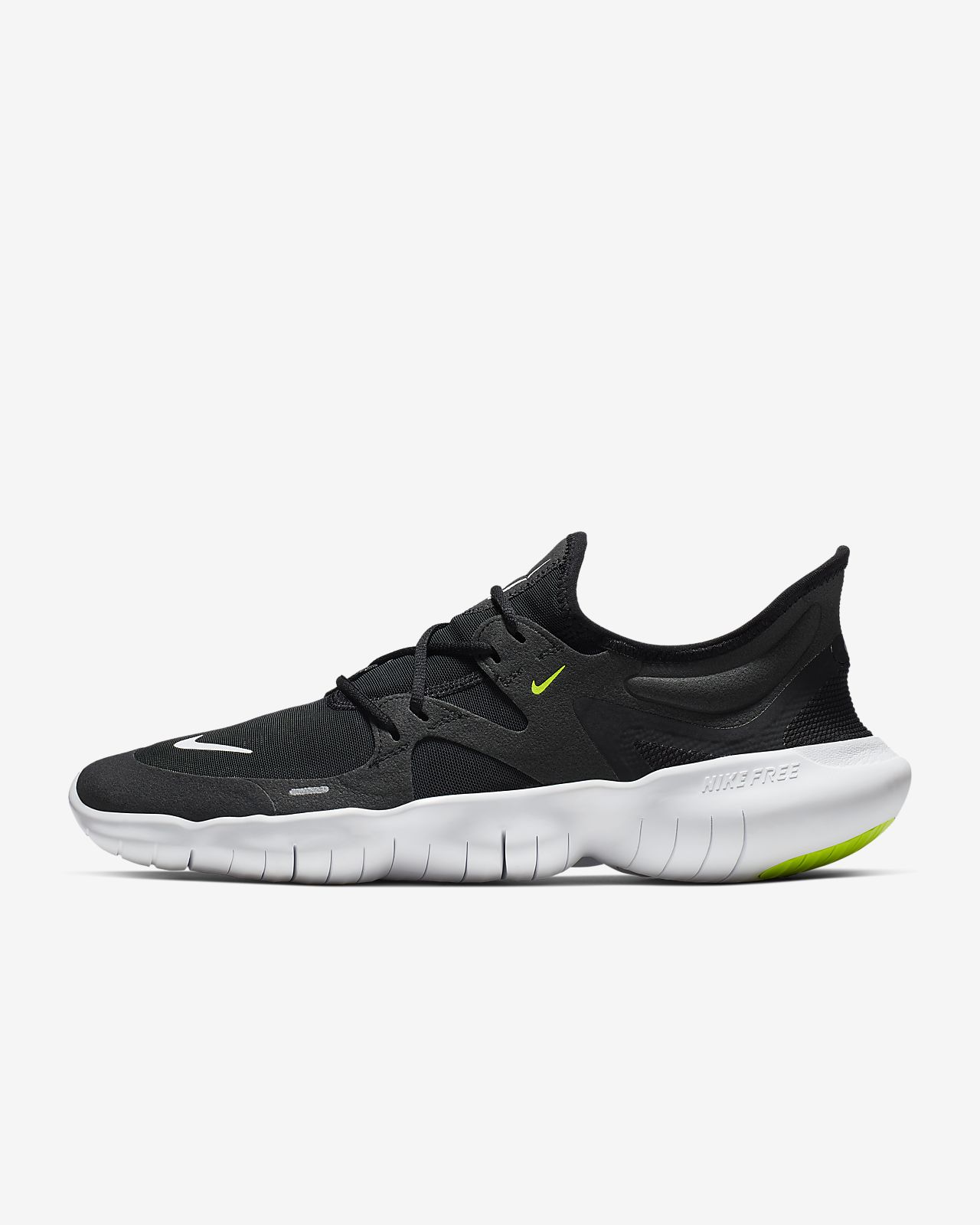 nike free 5.0 black