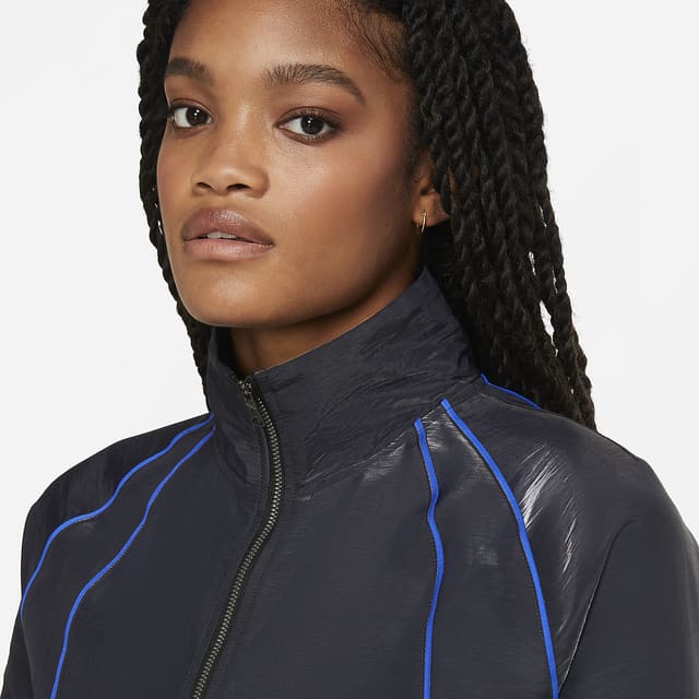 Women’s Flightsuit 'Black & Hyper Royal' Release Date. Nike SNKRS